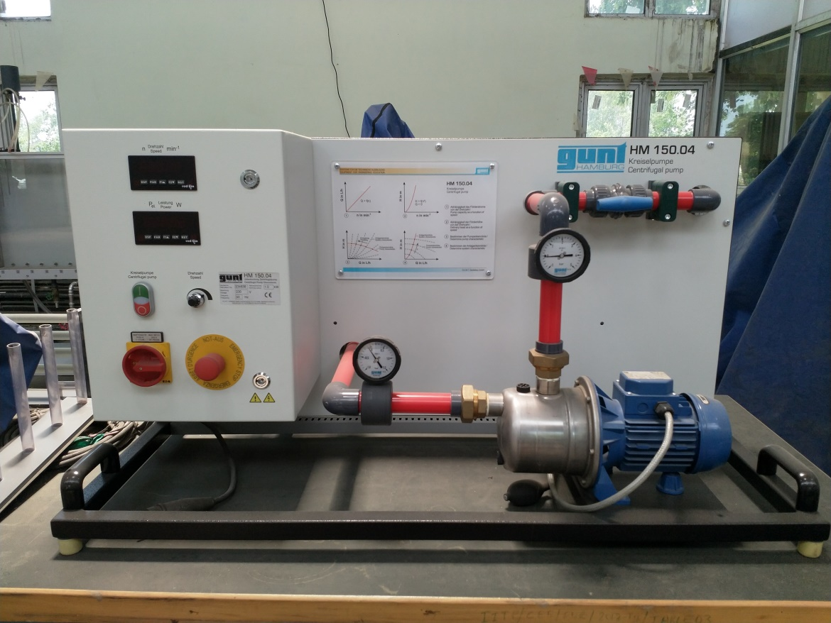 Centrifugal Pump and Speed Sensor