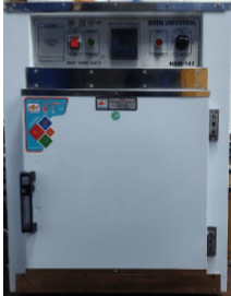 Hot Air Oven (Maximum Temp 250o C)