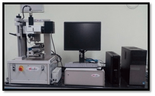 Instrumented hardness tester along with scratch tester